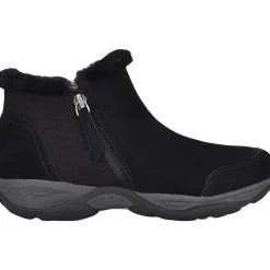 Elinot Suede Slip On Ankle Boots