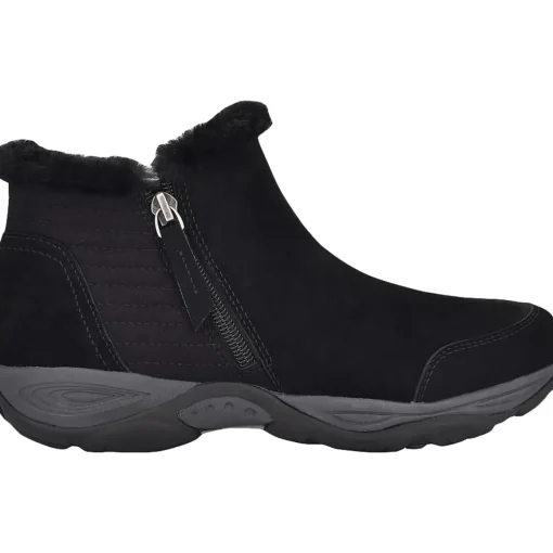 Elinot Suede Slip On Ankle Boots