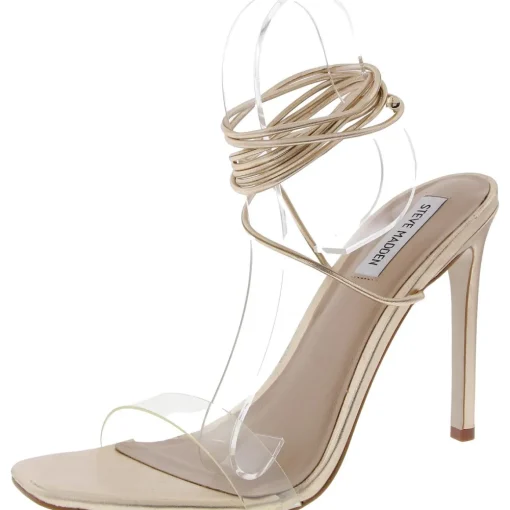 Eliza Metallic Leather Lace-Up