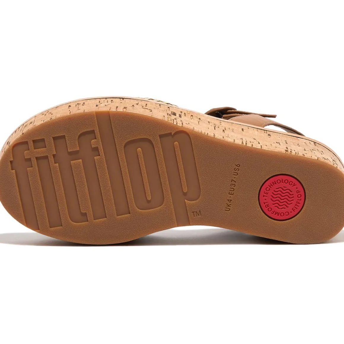 Eloise Cork Wrap Woven Woven Ankle Strap