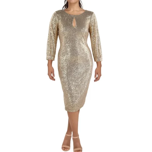 Embellished Midi Dress