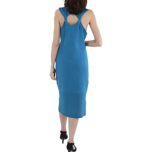 Embellished Knit Midi Dress
