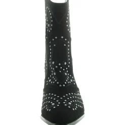 Embellished Mid-Calf Boots