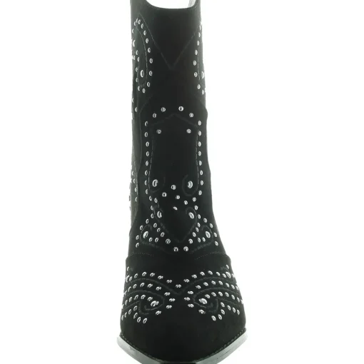 Embellished Mid-Calf Boots