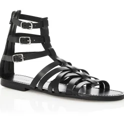 Emil Leather Strappy Gladiator Sandals