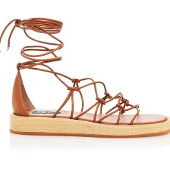 Emil Leather Strappy Gladiator Sandals