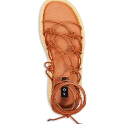 Emil Leather Strappy Gladiator Sandals