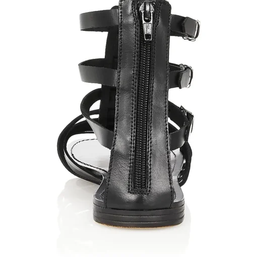 Emil Leather Strappy Gladiator Sandals