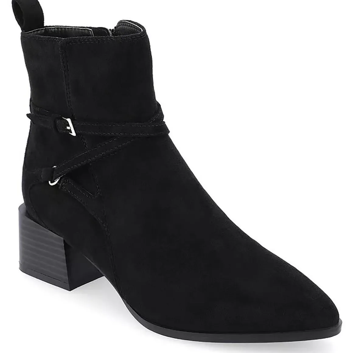 Estelle Pointed Toe Adjustable Ankle Boots