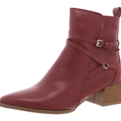 Estelle Pointed Toe Adjustable Ankle Boots