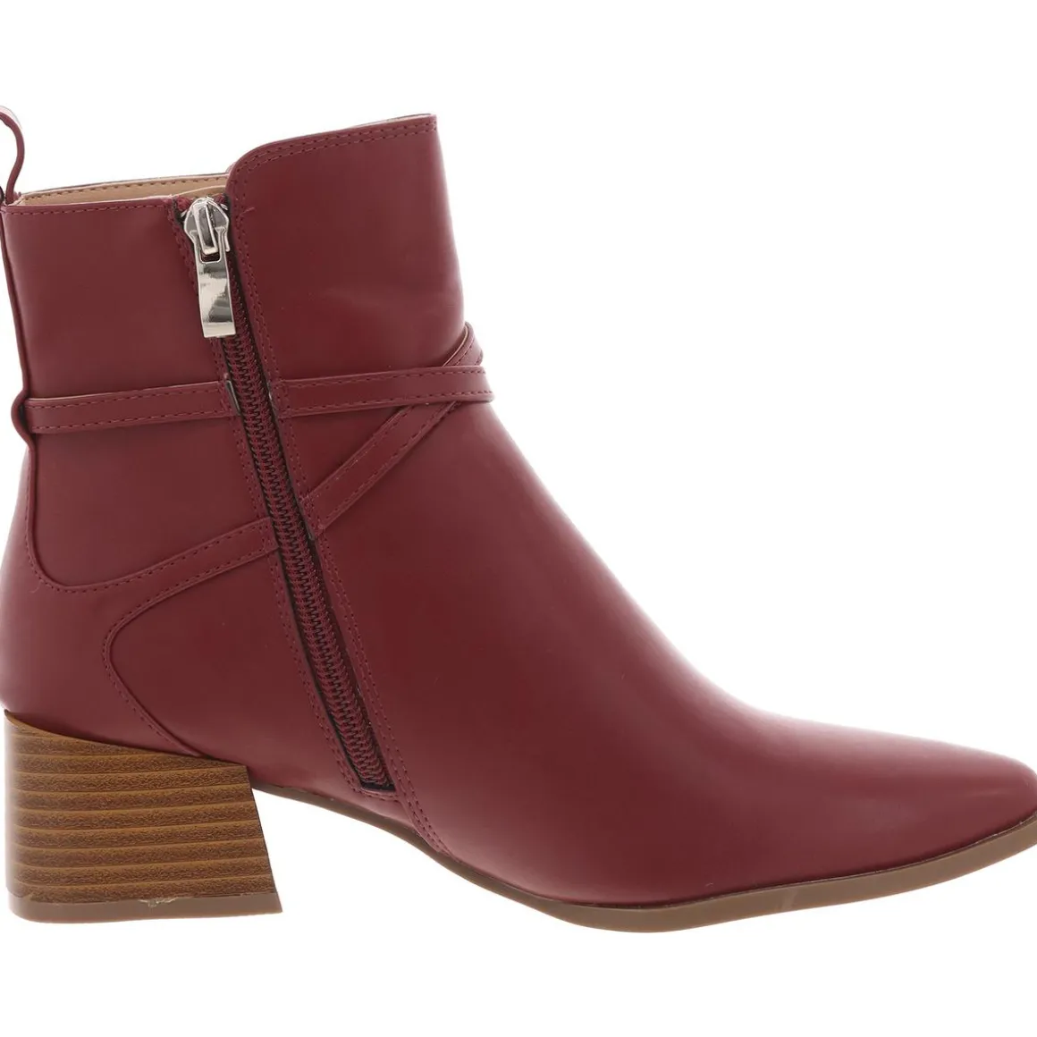 Estelle Pointed Toe Adjustable Ankle Boots