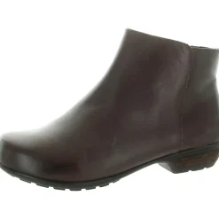 EZRA Leather Ankle Boots