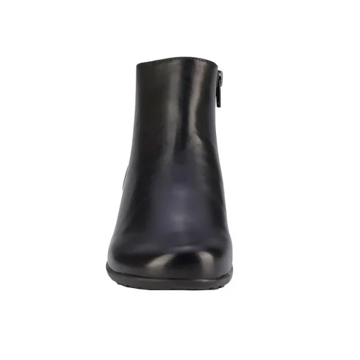 EZRA Leather Ankle Boots