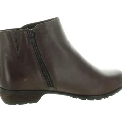 EZRA Leather Ankle Boots