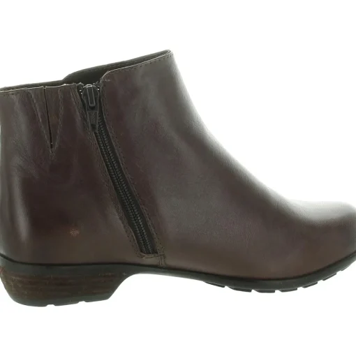EZRA Leather Ankle Boots