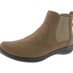 Faine Faux Leather Pull On Booties