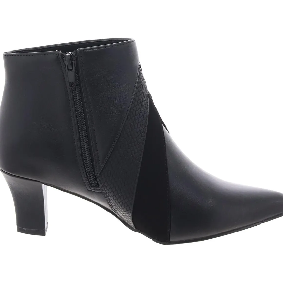 FALCON Snake Print Ankle Boots