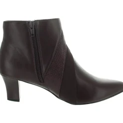 FALCON Snake Print Ankle Boots