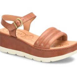 Faro Leather Ankle Strap Platform Sandals