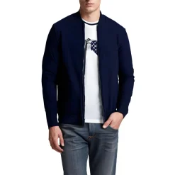 Faux Fur Lined Bomber Jacket