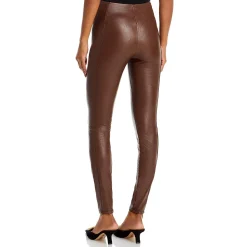 Faux Leather High Waist Leggings
