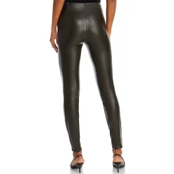 Faux Leather High Waist Leggings