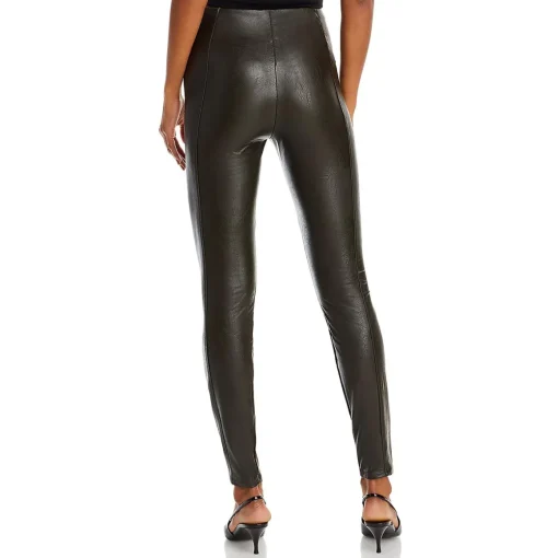 Faux Leather High Waist Leggings