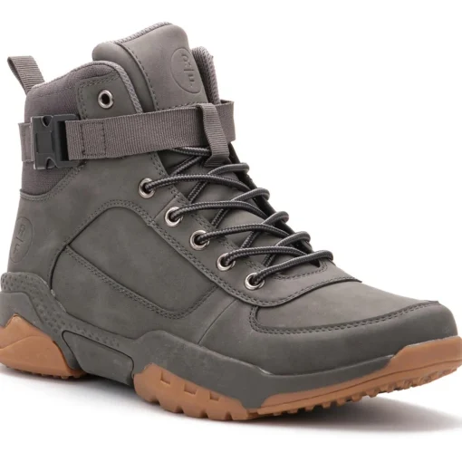 Faux Leather Lifestyle Ankle Boots
