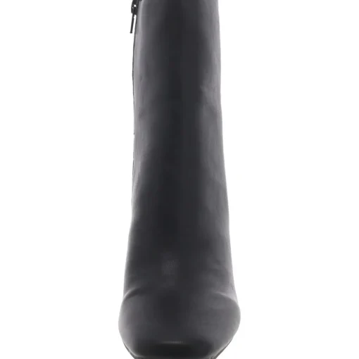 Faux Leather Padded Insole Booties
