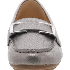 Faux Leather Round Toe Moccasins