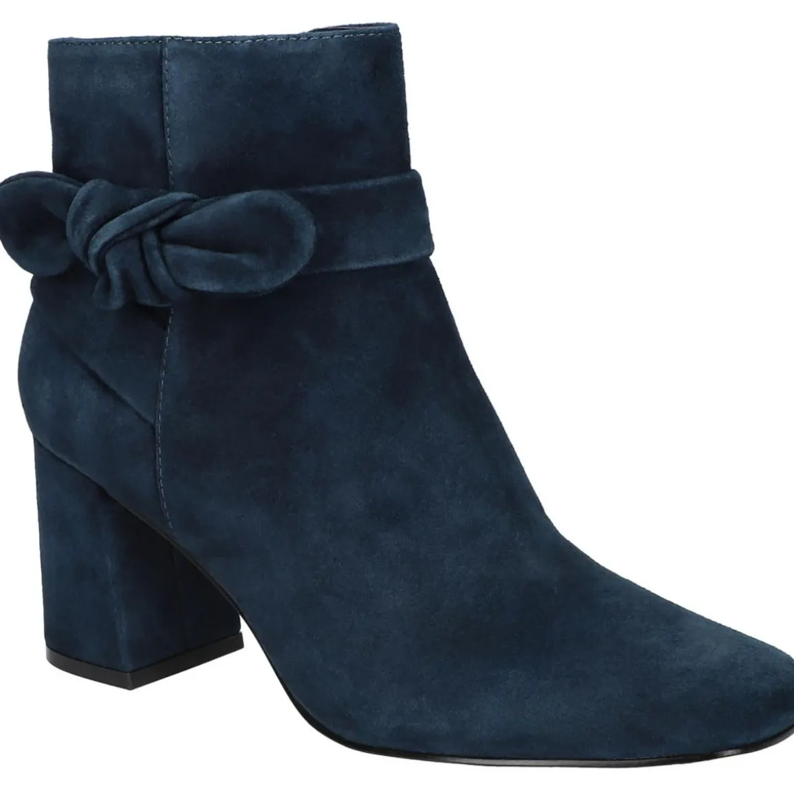 Felicity Suede Bow Booties