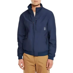 Fleece Lined Cotton Bomber Jacket