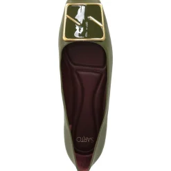 Flexa Amaya 3 Leather Square Toe Ballet Flats