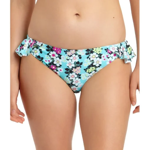 Floral Ruffled Swim Bottom Separates