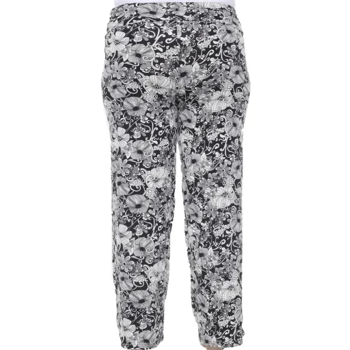 Fold-Over Waist Wide Leg Pants