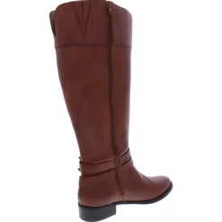 Frank II Leather Wide Calf Riding Boots