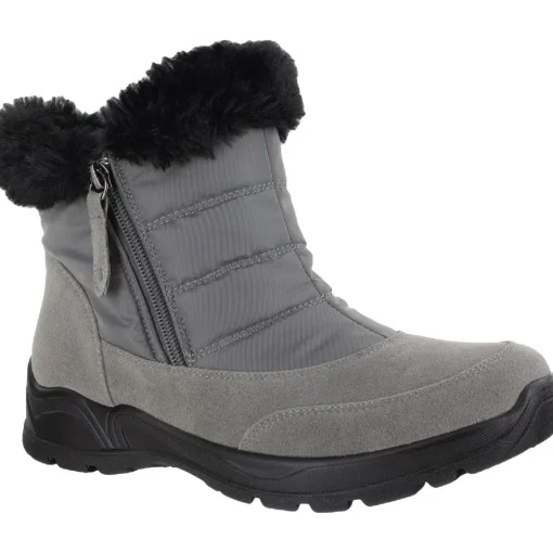 Frosty Faux Fur Lined Ankle Winter & Snow Boots