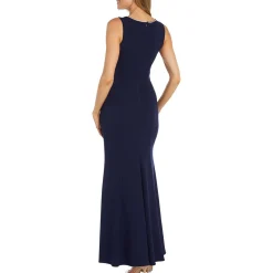 Full Length Embellished Evening Dress