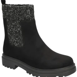 Gable Suede Round Toe Booties
