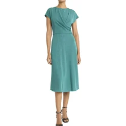 Gathered Midi Dress