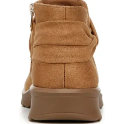 Gemma Faux Suede Zip Up Ankle Boots