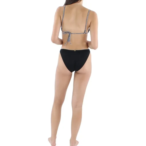 Gingham Sling Bikini Swim Top