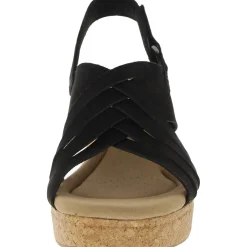 Giselle Ivy Open Toe Platform Slingback Sandals