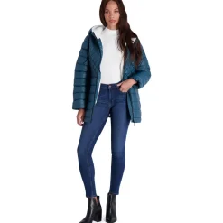 Glacier Shield Winter Puffer Coat with Faux Fur Lining