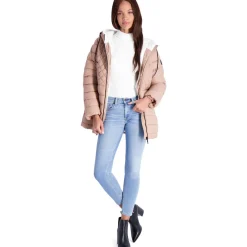 Glacier Shield Winter Puffer Coat with Faux Fur Lining
