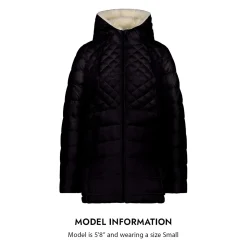 Glacier Shield Winter Puffer Coat with Faux Fur Lining