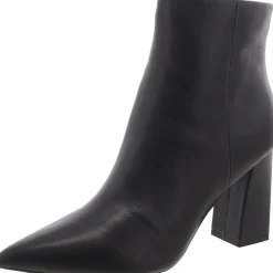 Gritana Leather Block Heel Ankle Boots