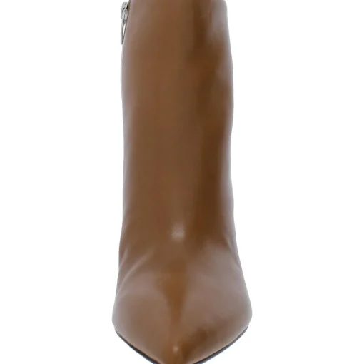 Gritana Leather Block Heel Ankle Boots