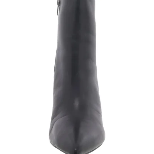 Gritana Leather Block Heel Ankle Boots