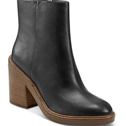 Haleena Suede Almond Toe Ankle Boots